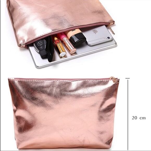 New Semi Clear Stripe Tote Bag Set - Picture 4 of 8